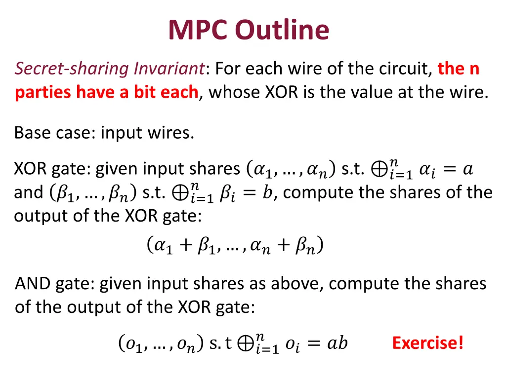 mpc outline