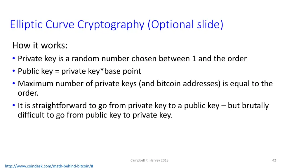 elliptic curve cryptography optional slide 8