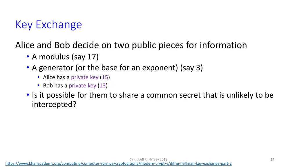 key exchange 1