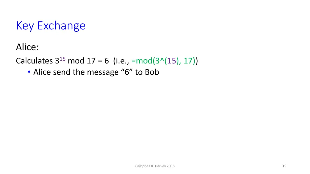 key exchange 2