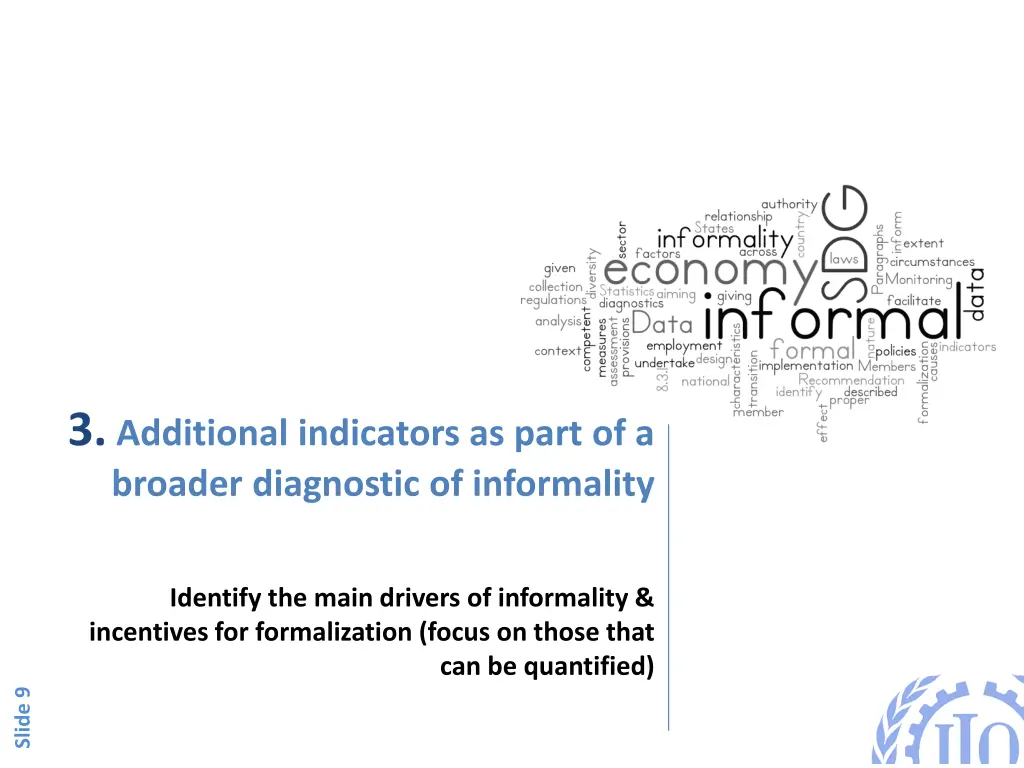 3 additional indicators as part of a broader