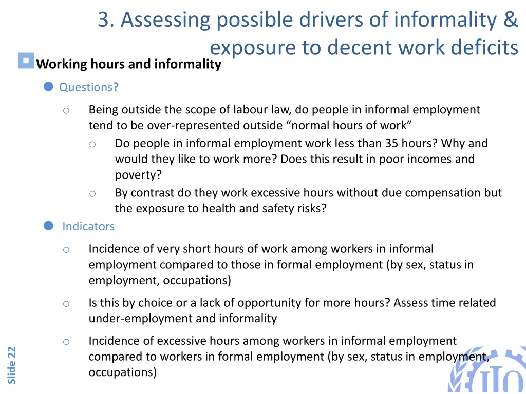 3 assessing possible drivers of informality 3