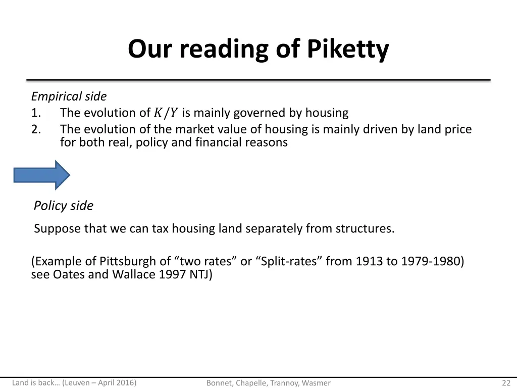 our reading of piketty