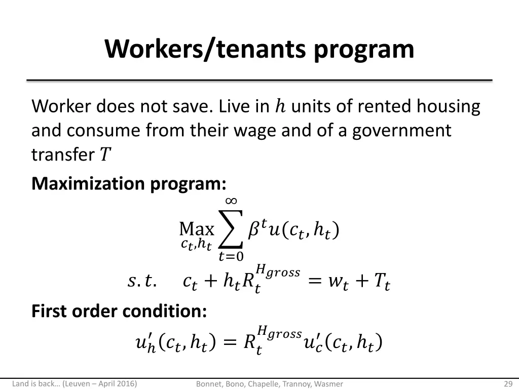 workers tenants program