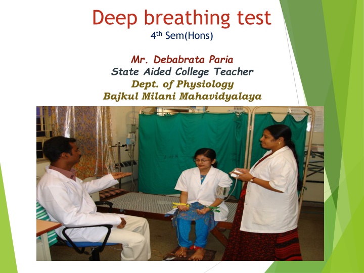 deep breathing test 4 th sem hons