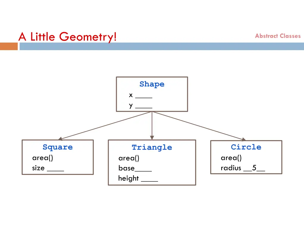 a little geometry