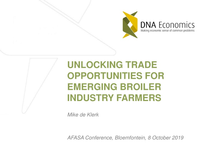 unlocking trade opportunities for emerging