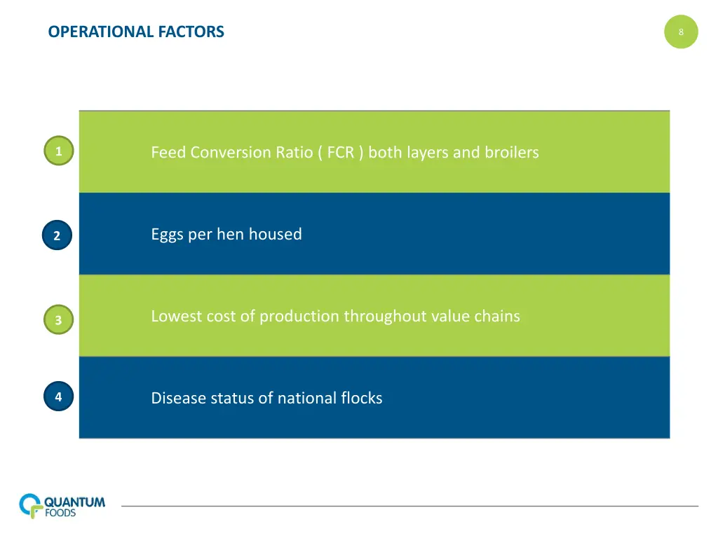 operational factors