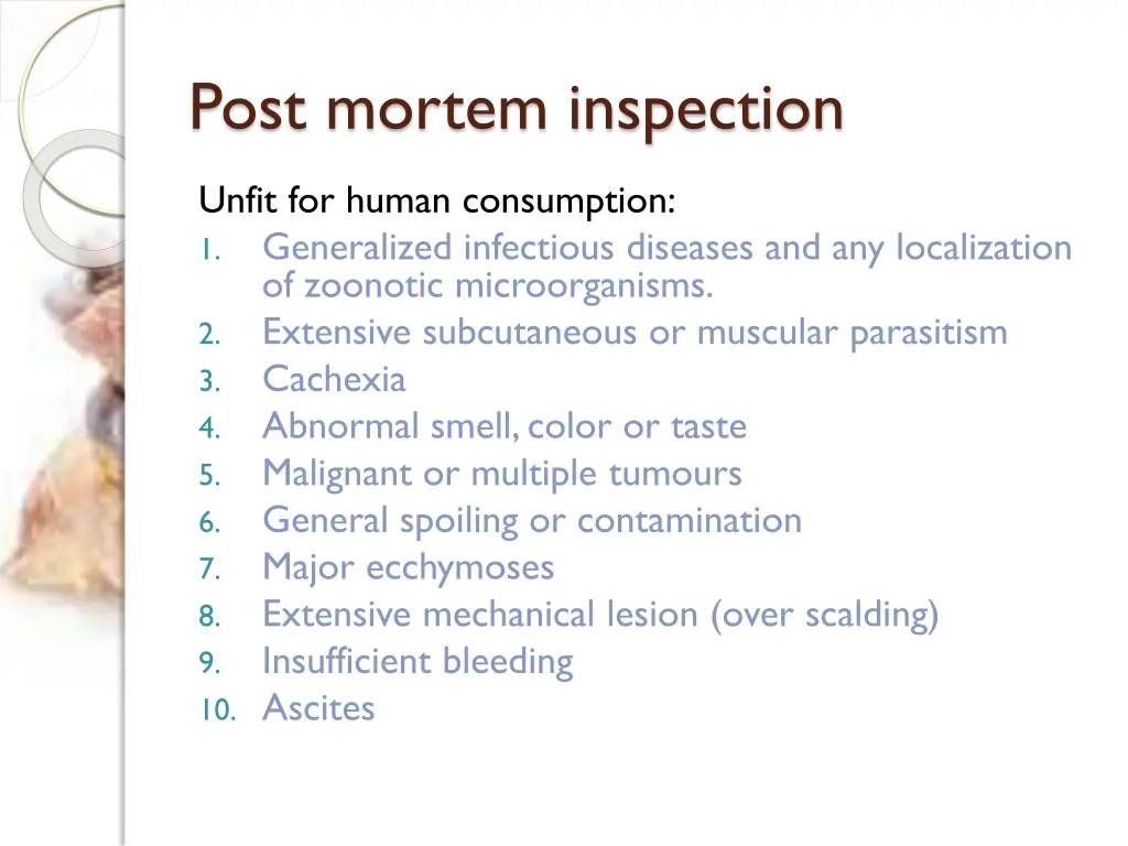 post mortem inspection 1