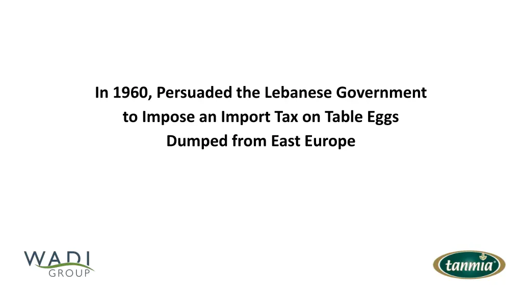 in 1960 persuaded the lebanese government