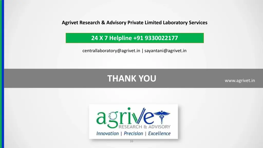 agrivet research advisory private limited