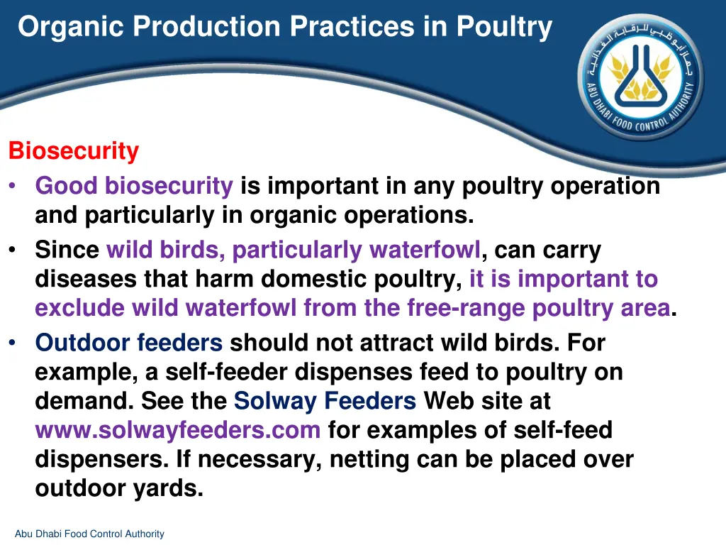 organic production practices in poultry 15