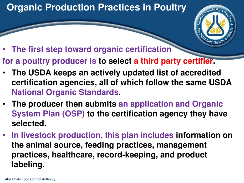 organic production practices in poultry 4