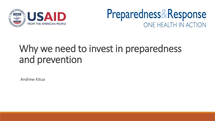 why we need to invest in preparedness why we need