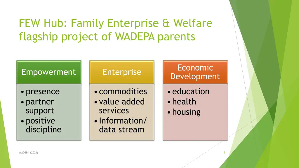 few hub family enterprise welfare flagship