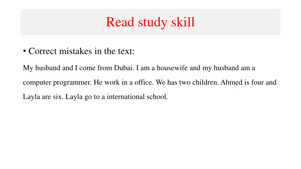 read study skill