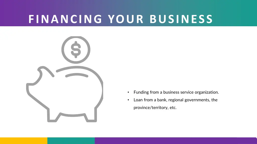 financing your business