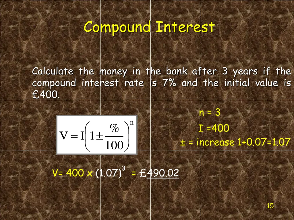 compound interest 3