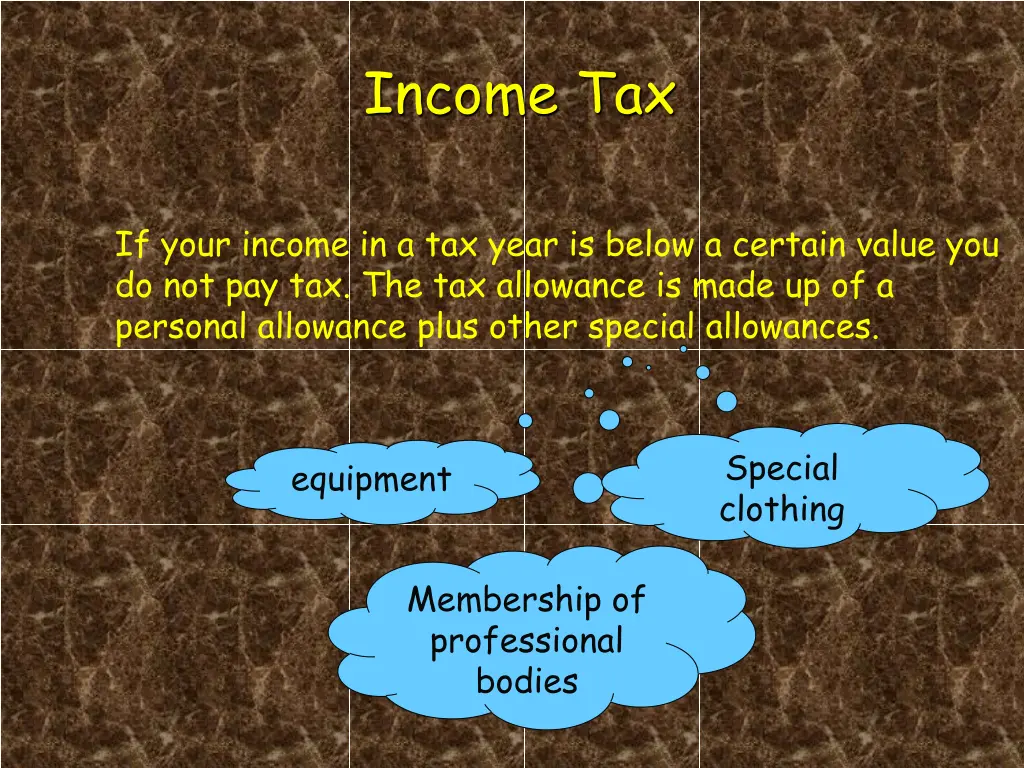 income tax 1