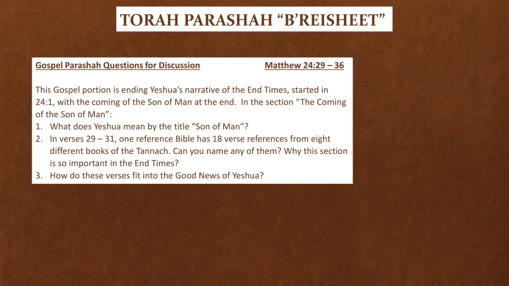 torah parashah b reisheet 5