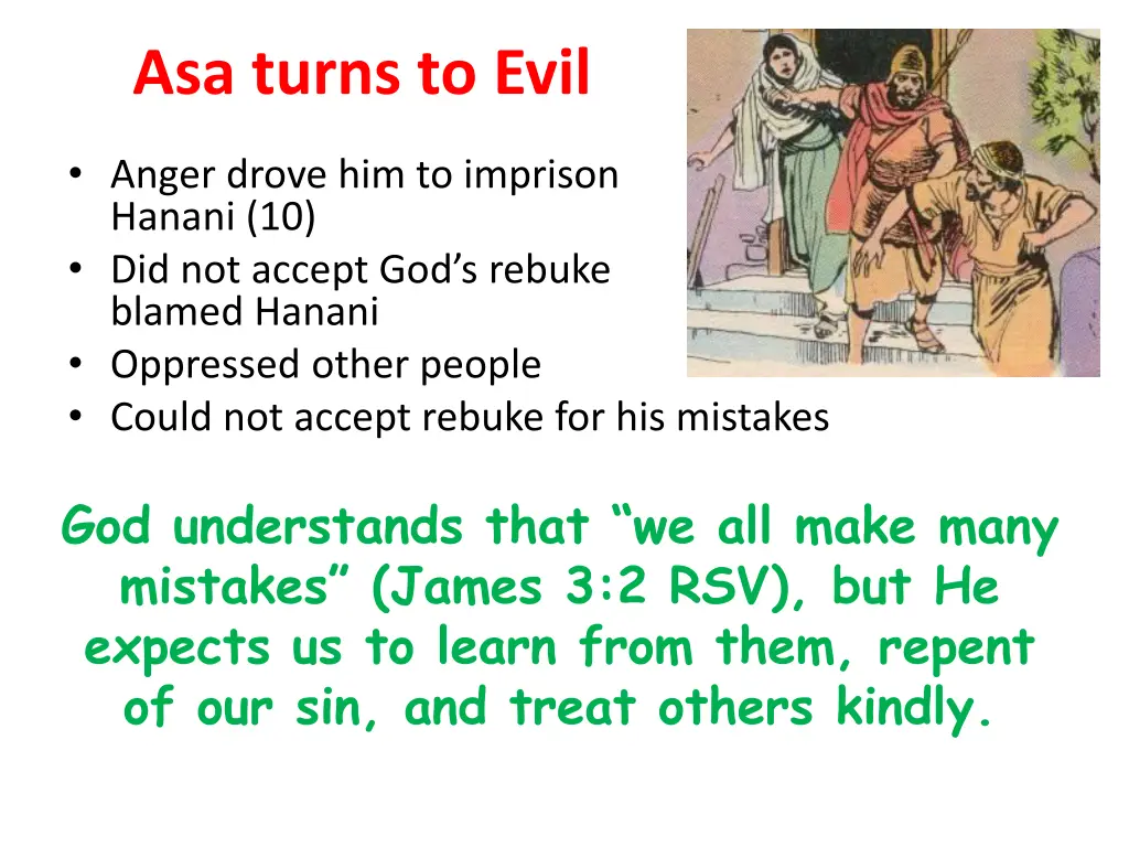 asa turns to evil