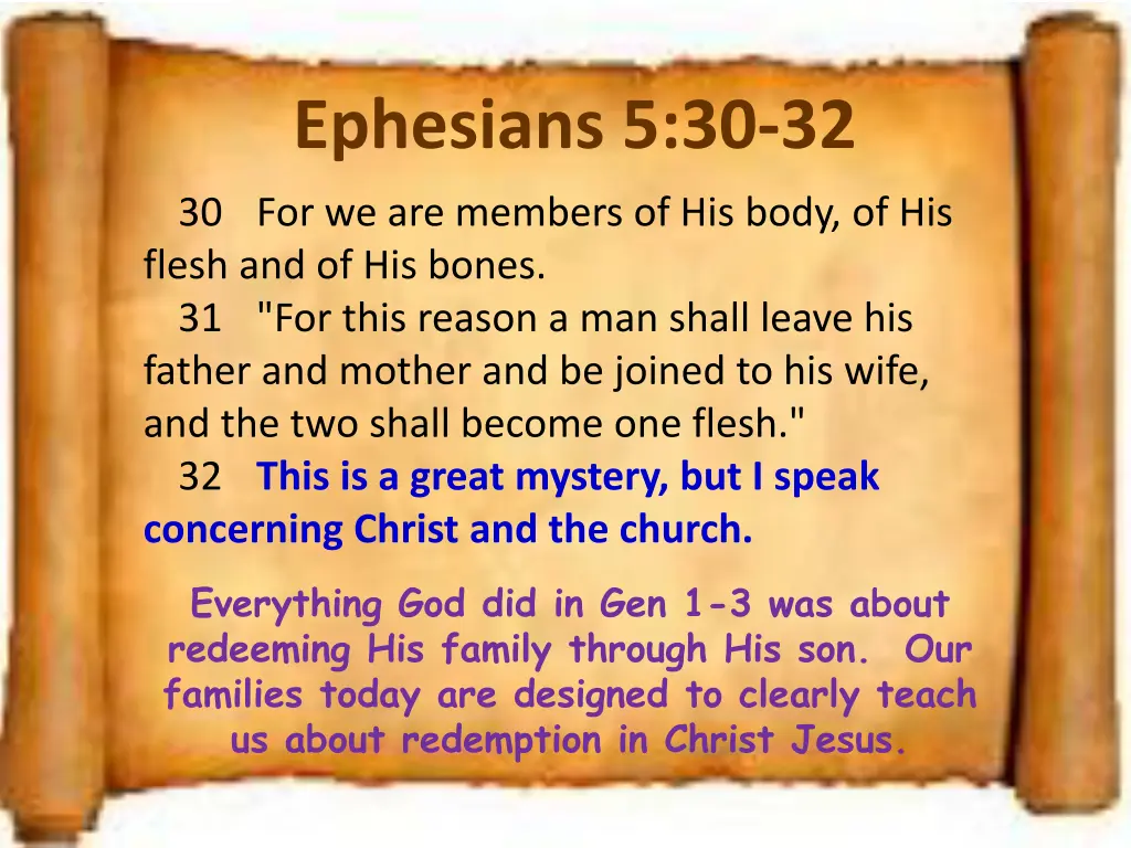 ephesians 5 30 32