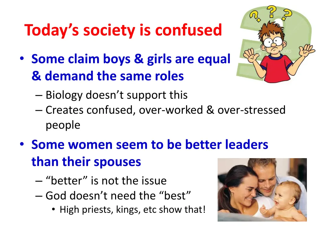 today s society is confused