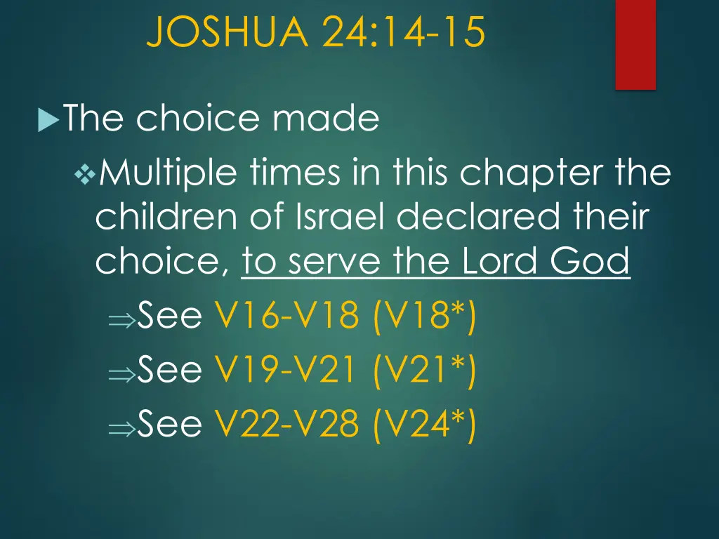 joshua 24 14 15 2