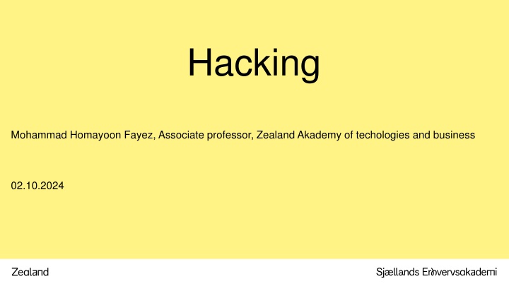 hacking