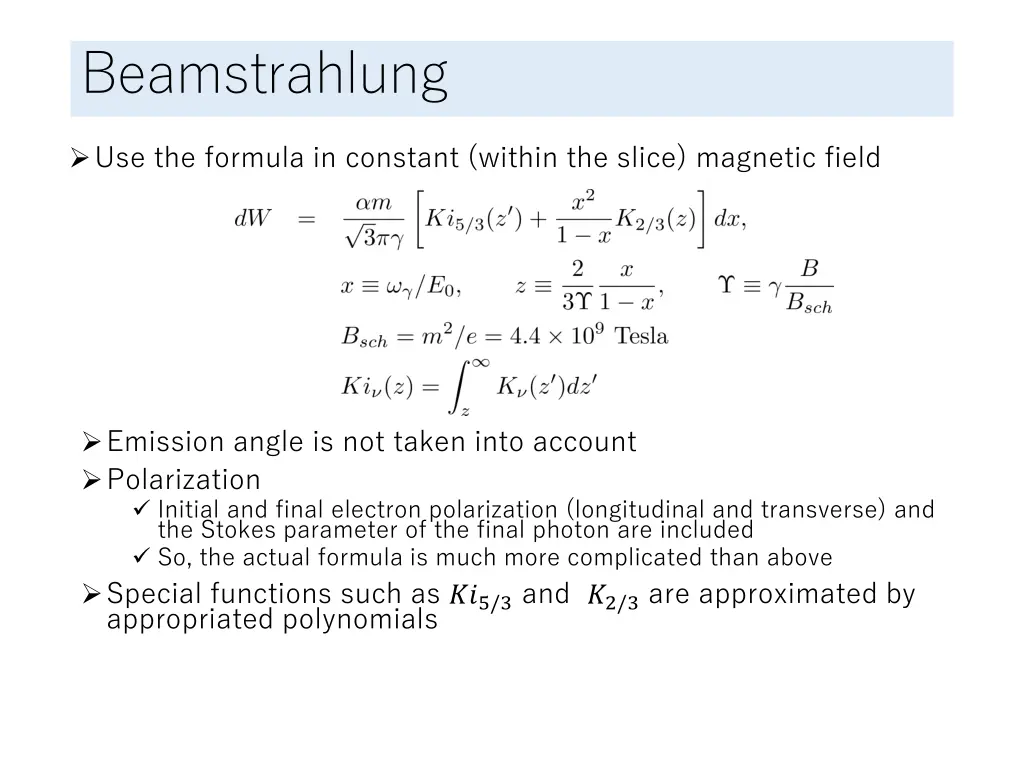 beamstrahlung