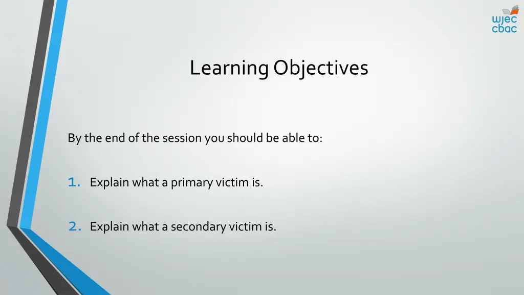 learning objectives