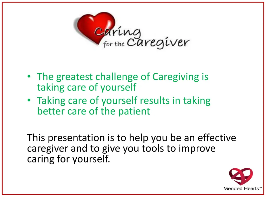 the greatest challenge of caregiving is taking