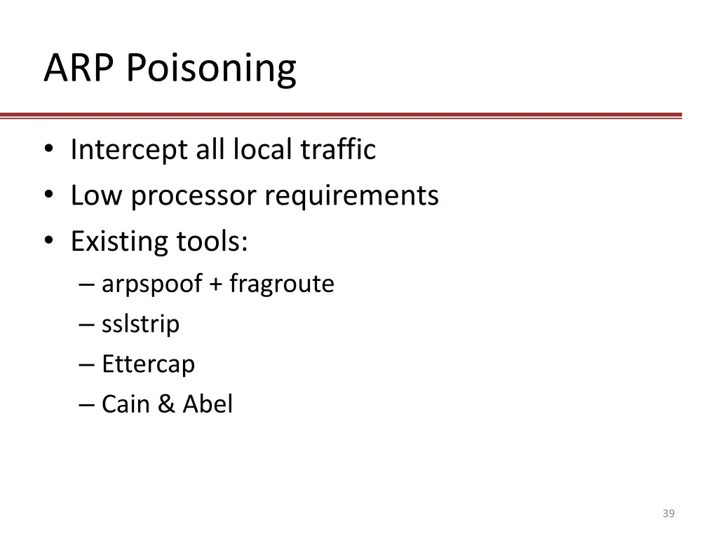 arp poisoning 1