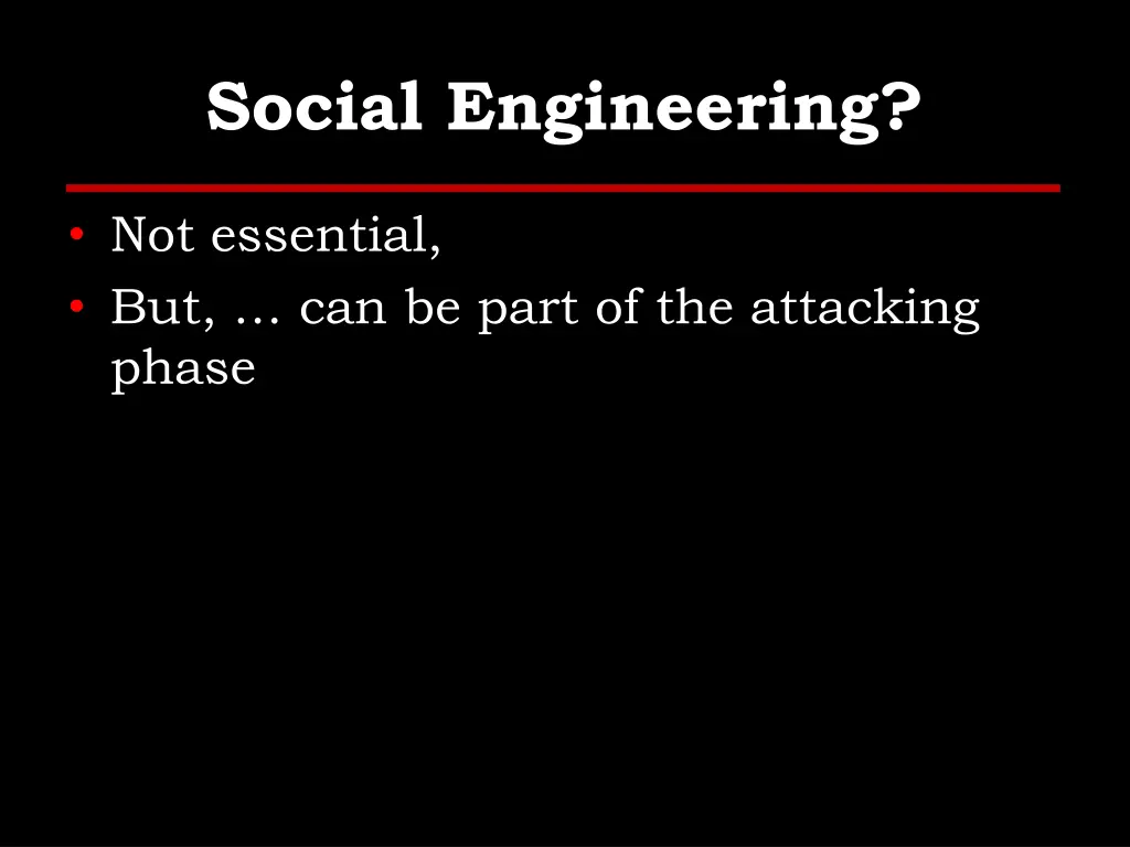 social engineering