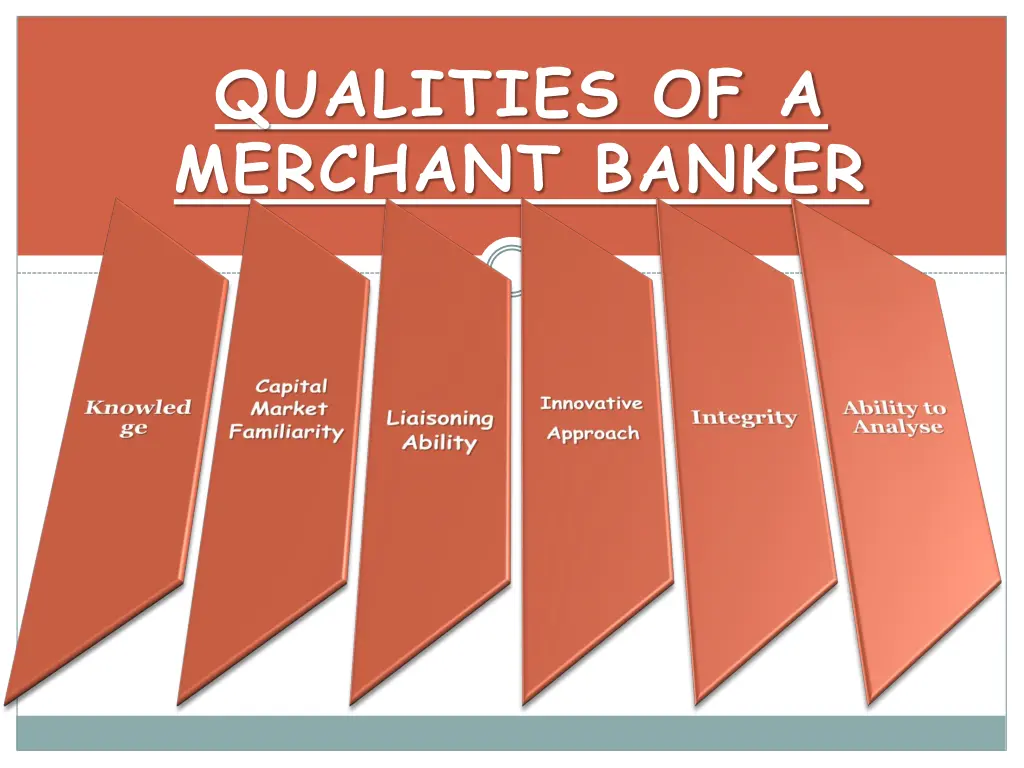 qualities of a merchant banker