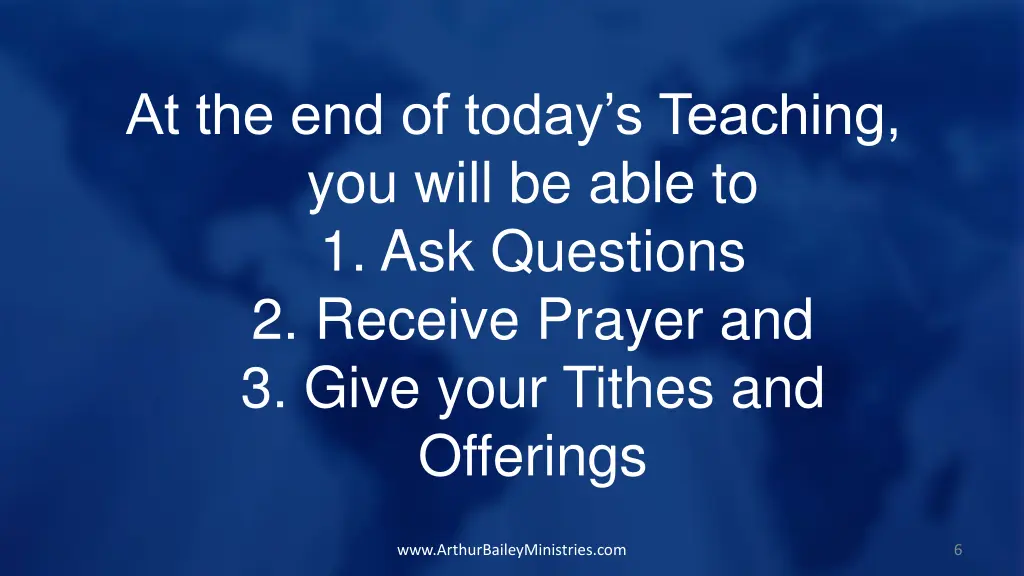 at the end of today s teaching you will be able