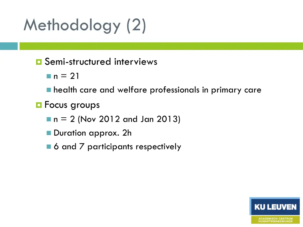 methodology 2