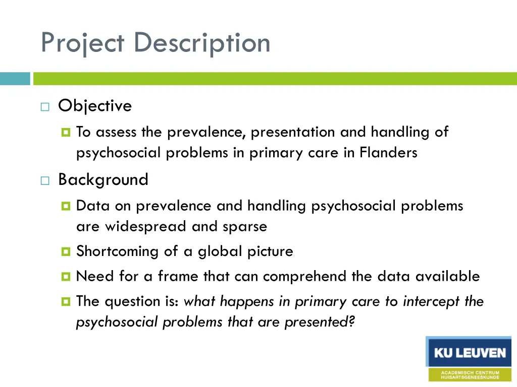 project description