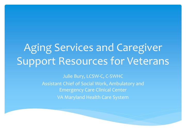 aging services and caregiver support resources