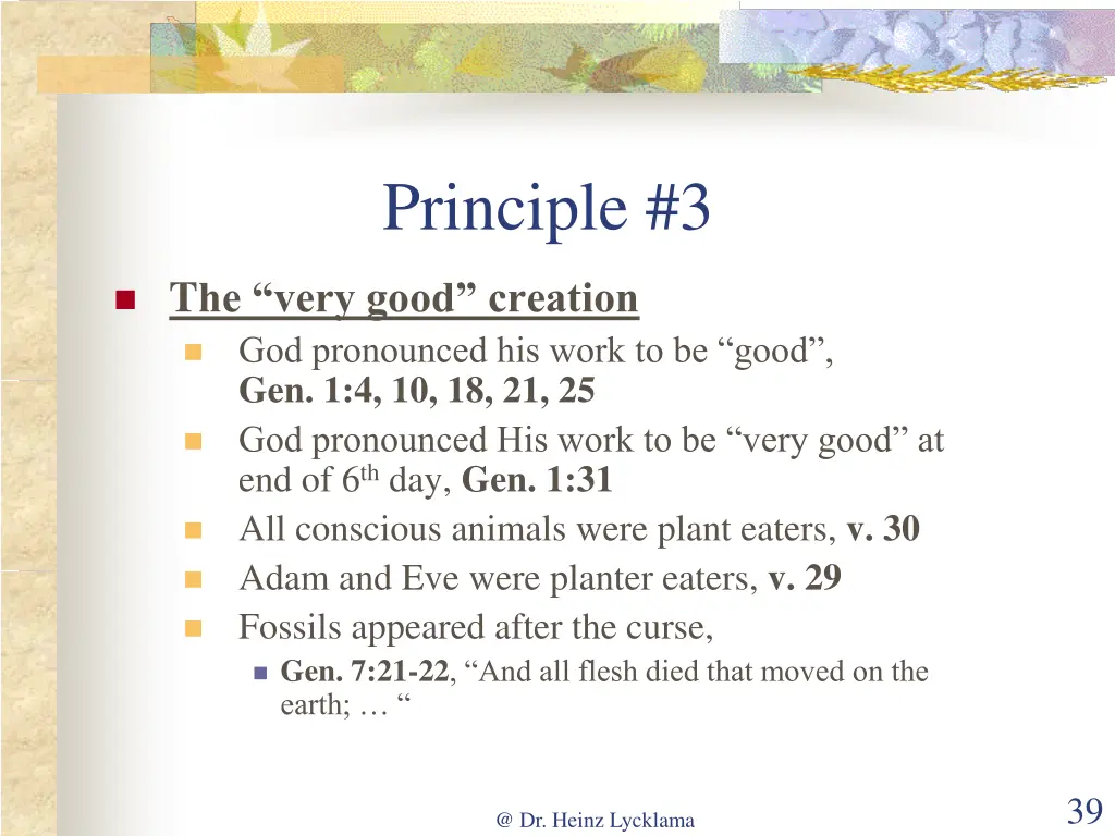 principle 3