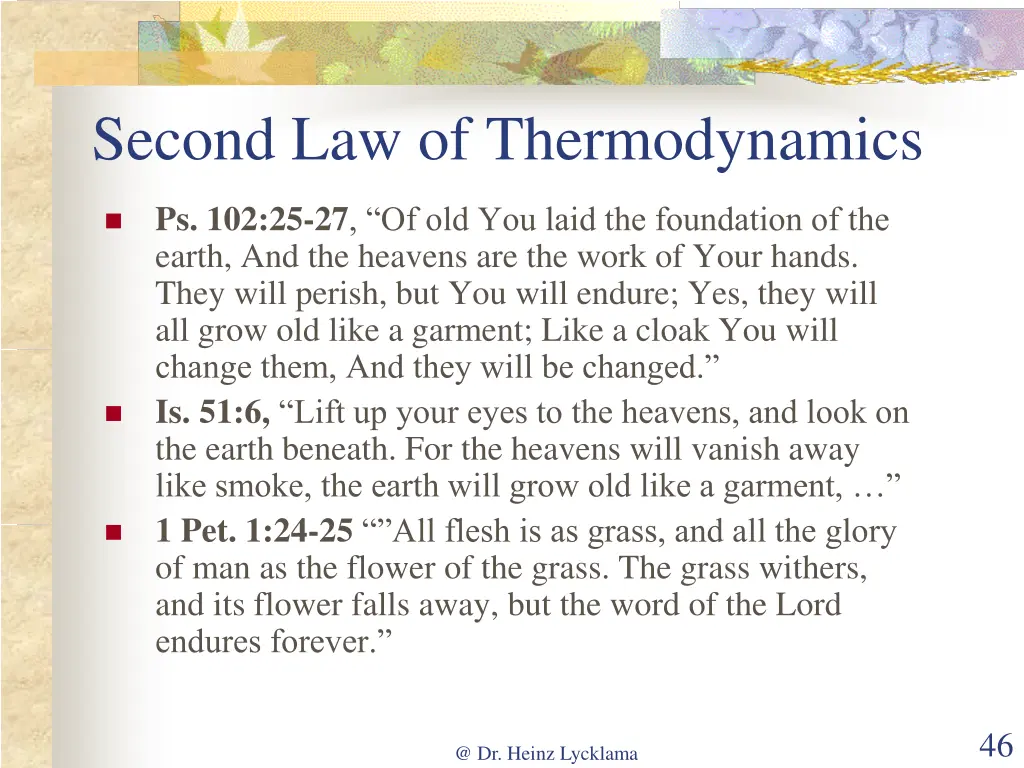 second law of thermodynamics