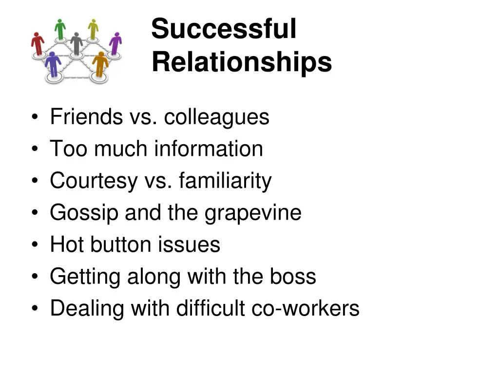 successful relationships