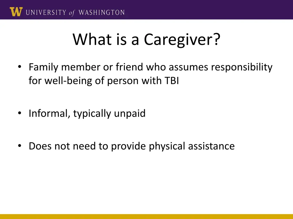 what is a caregiver