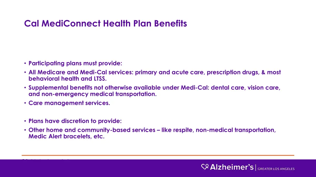 cal mediconnect health plan benefits