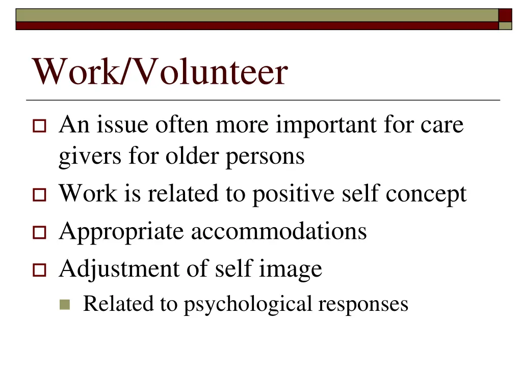 work volunteer
