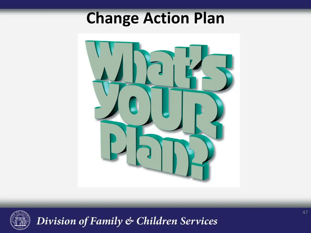 change action plan