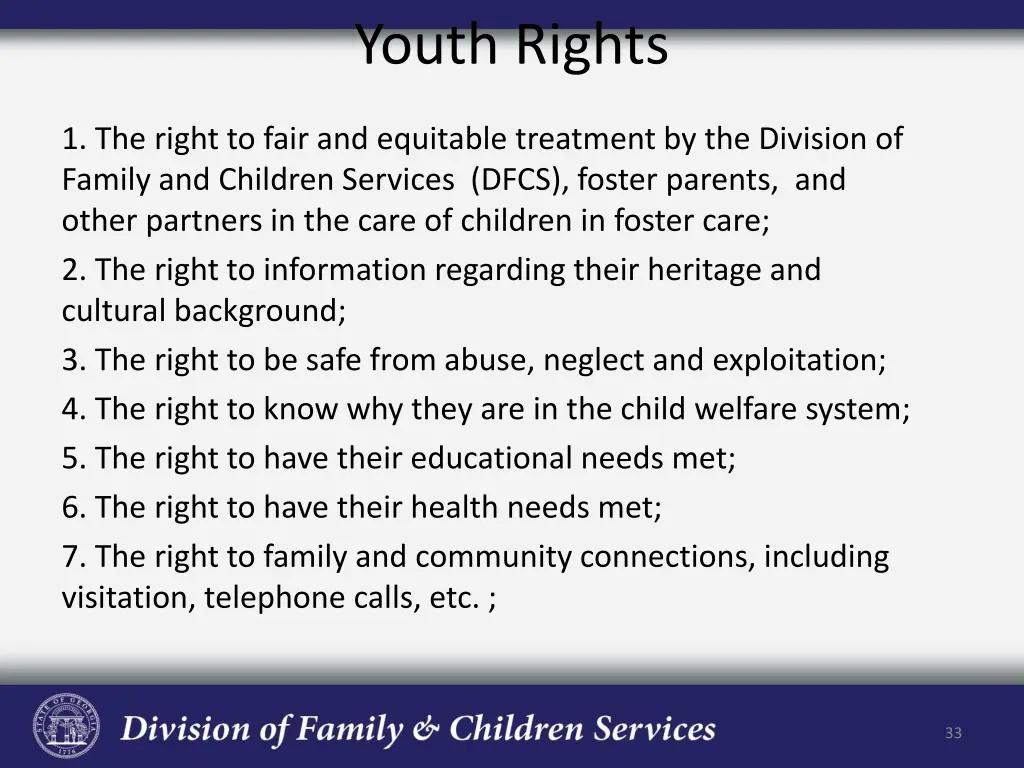 youth rights