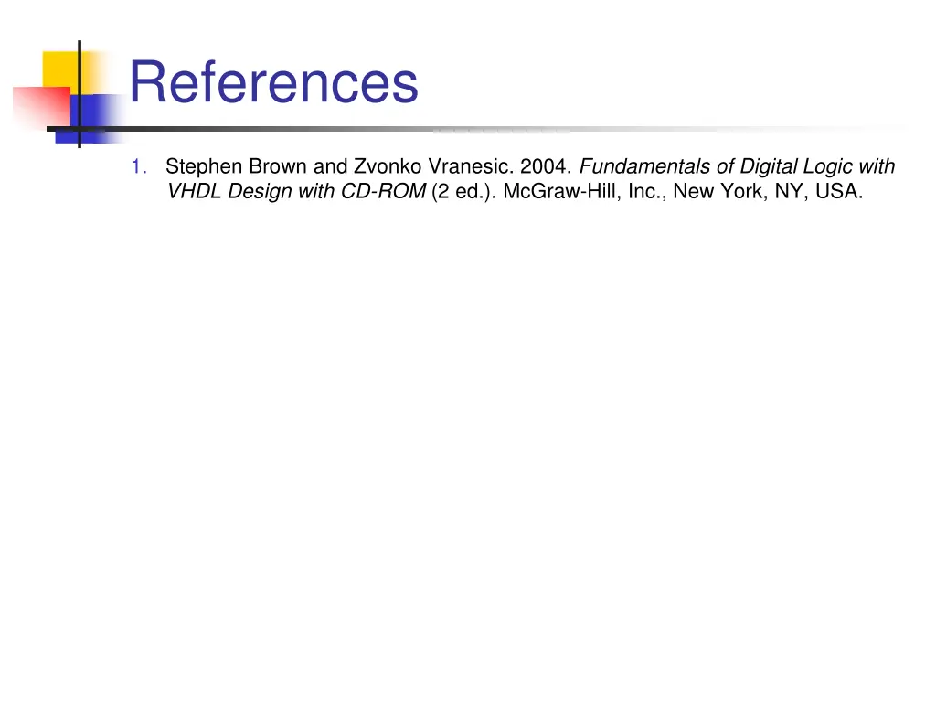 references