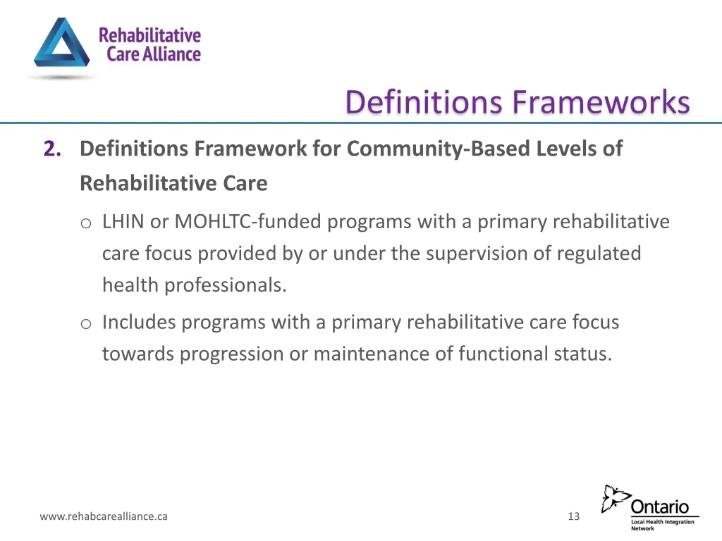 definitions frameworks 2