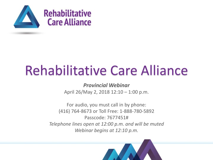 rehabilitative care alliance